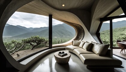 Interior Detail of Extremely Modern House with Highly Detailed Elements and Details with Highly Rendered Reflections Generated by AI