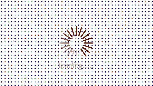 abstract beautiful circle loading animation background   