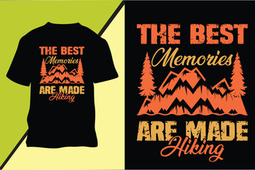 Camping T-shirt Design