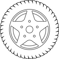 car wheel