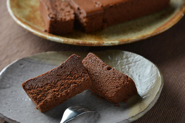 美味しいチョコレートケーキ