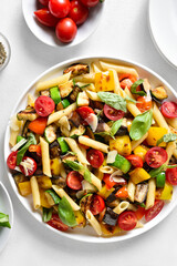 Ratatouille pasta salad