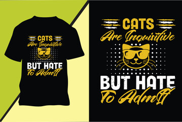 Cat T-shirt Design