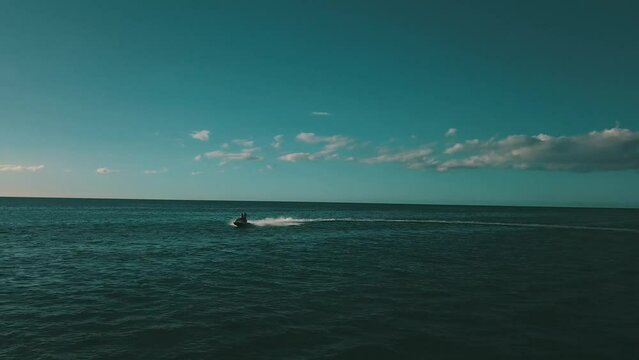 jetsky on the beach