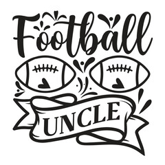 American football uncle svg design, Football Files, Football Fan, Retro, Game