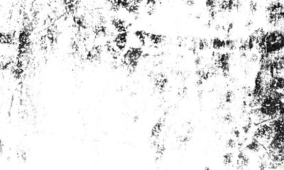 Abstract Black and White Illustration Texture. Grunge Vintage Surface with Dirty Pattern in Cracks, Spots, Dots. Abstract Monochrome Background