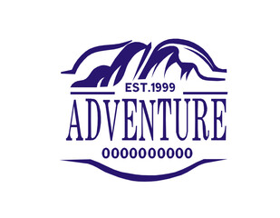 the adventure rock mount logo emblem