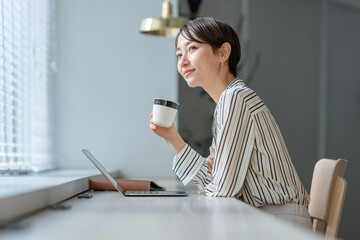 Obraz premium ビジネス・女性