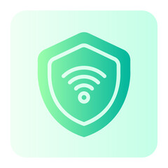 protection gradient icon