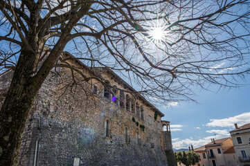Macchia d'Isernia. Baronial castle D'Alena