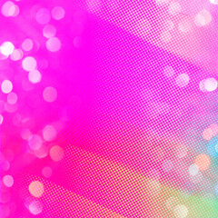 Pink gradient pattern bokeh square background, , Usable for banner, poster, Advertisement, events, party, celebration, and various graphic design works