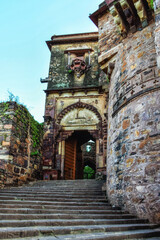 Fototapeta na wymiar Ranthambhore Fort in Ranthambhore National Park.