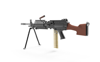 gun isolated on white background