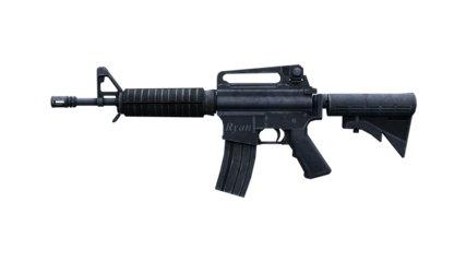 gun isolated on white background