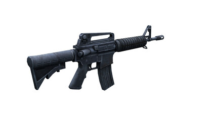 gun isolated on white background