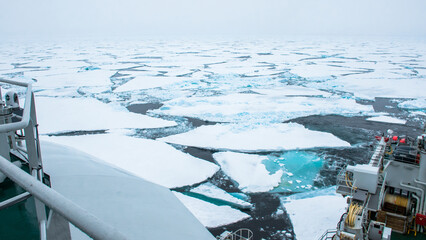 Arctic Polar Circle, between Greenland-Svalbard-Norway