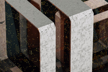 Background of a data manager cube