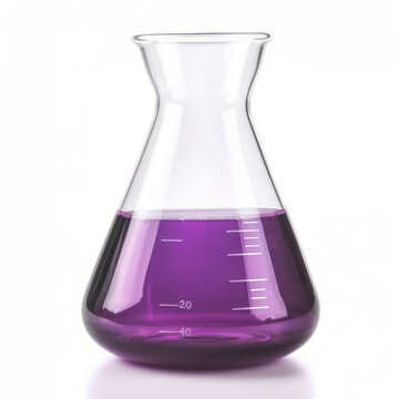 Glass beaker purple liquid illustration hi-res stock photography and images  - Alamy