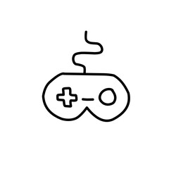 Line gamepad icon