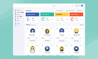 Medical Reports Dashbooard UI Design