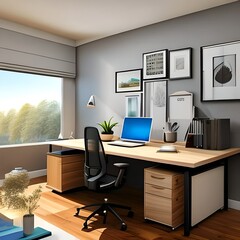 illustration Home Office