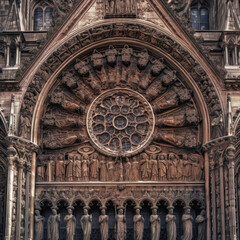 Obraz premium Notre Dame Cathedral, AI
