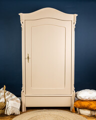 DIY furniture painted in color after renovation