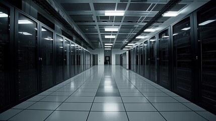 Obraz premium Data Center Snapshot Generative AI