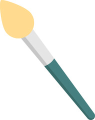 a painting brush to help color a painting
