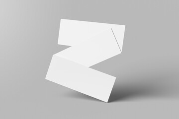 Floating Ticket Mockup for showcasing your design to clients