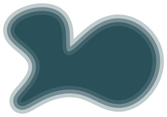 Abstract shape background. Vector illustration.	