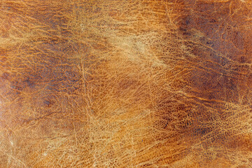 old vintage texture of browh teather for wallpaper and concept design