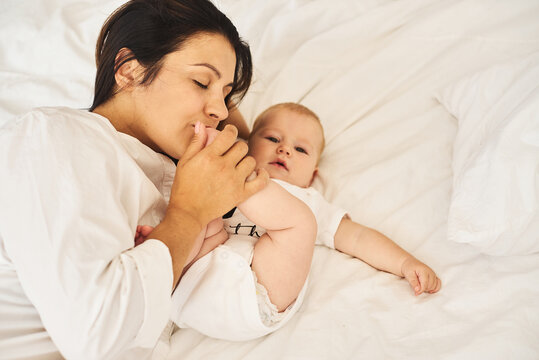 Tender moments of motherhood