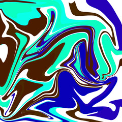 liquid abstract color from imagination