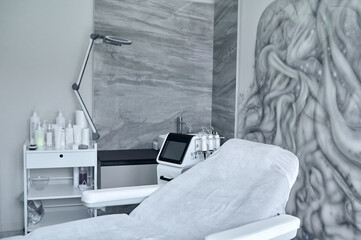 Interior design in beauty clinic