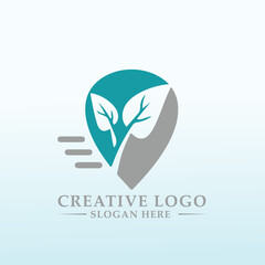 farmers sell their organic produce logo design