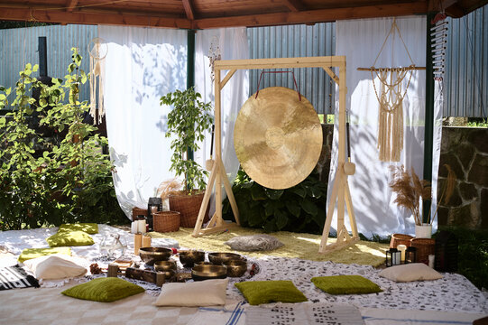 Traditional balinese gongs