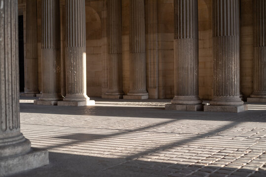 Texture of ancient classic alley
