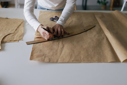 Anonymous clothing pattern dressmaking