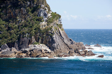 Fiordland National Park Entrance Coastline