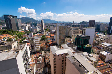 Financial Buildings in Downtown Rio de Janeiro