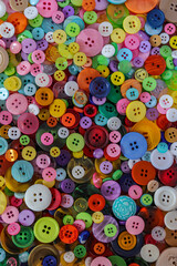 Fototapeta na wymiar background of sewing buttons