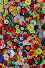 pattern background with sewing buttons