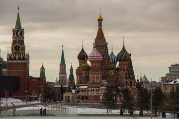 Fototapeta premium red square