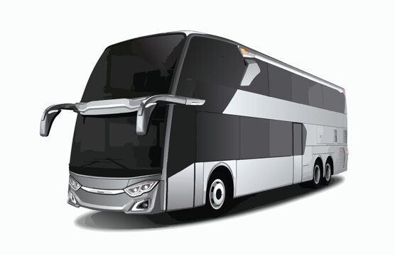 double decker bus luxury vip first class travel vacation tourism tour modern art design vector	 double decker bus luxury vip first class travel vacation tourism tour modern art design vector