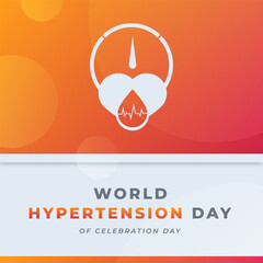 World Hypertension Day Celebration Vector Design Illustration for Background, Poster, Banner, Advertising, Greeting Card