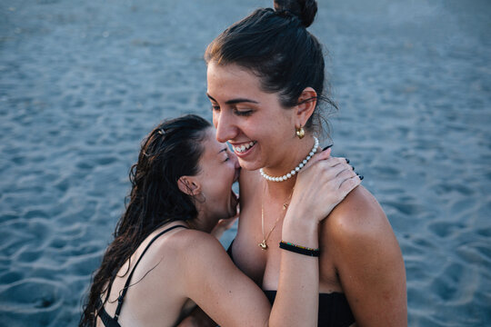 Friends at the beach