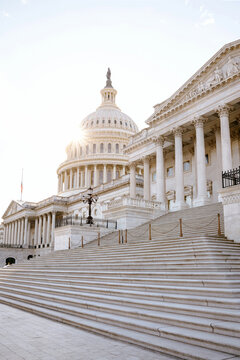 Eastern Facade of the US Capitol Building 
