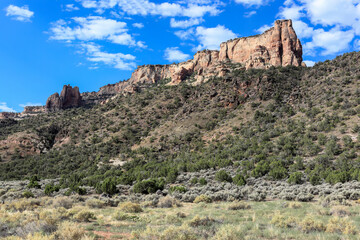 Fototapeta na wymiar Base of the Colorado National Monument