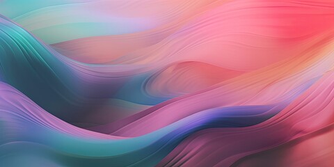 Soft waves modern colorful abstract background (generative ai)